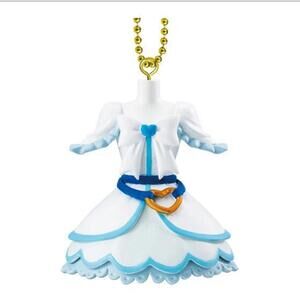 Capsule Toy  Pretty cure Max Heart Costume Charm White
